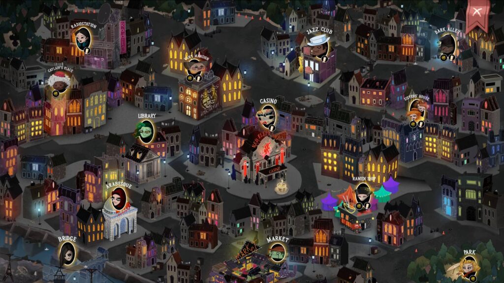 Whateverland – mapa