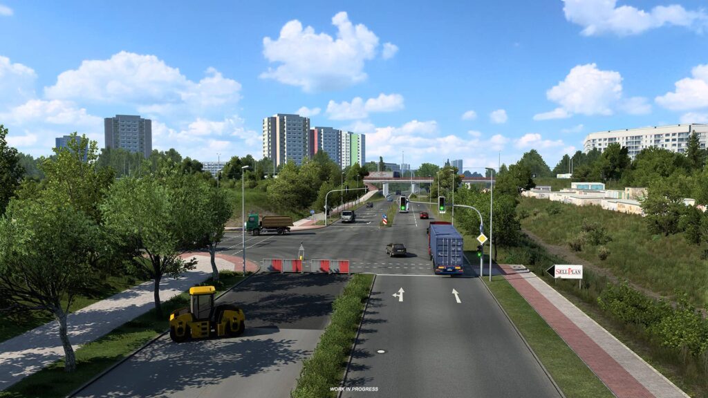 ETS2 - město Erfurt