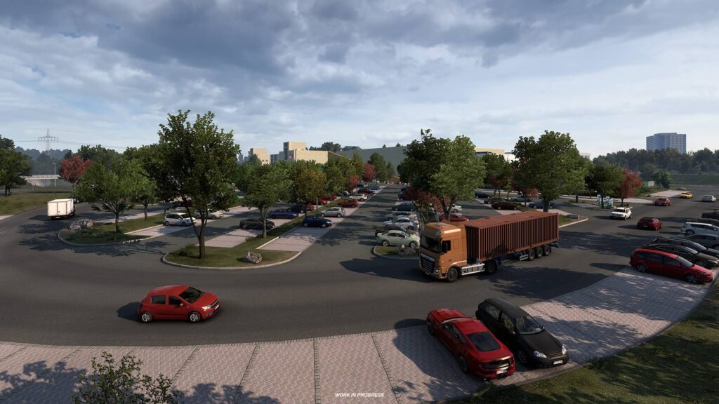 ETS2 - parkoviště