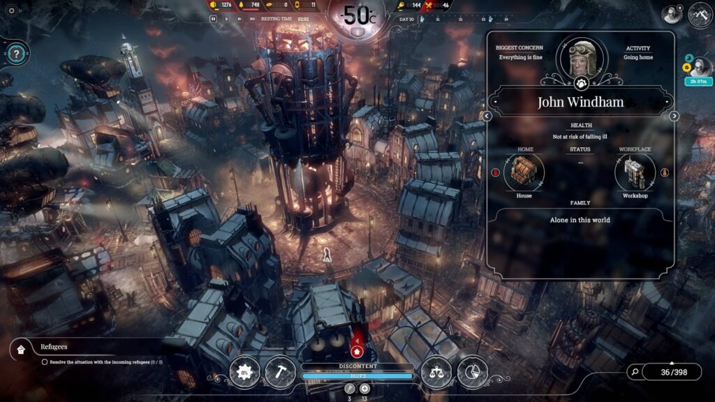Frostpunk – Lidi