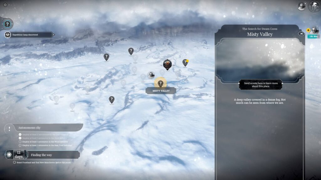 Frostpunk – Průzkumníci
