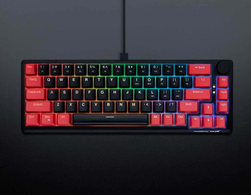 ORYX K700X PRO – pohled ze předu