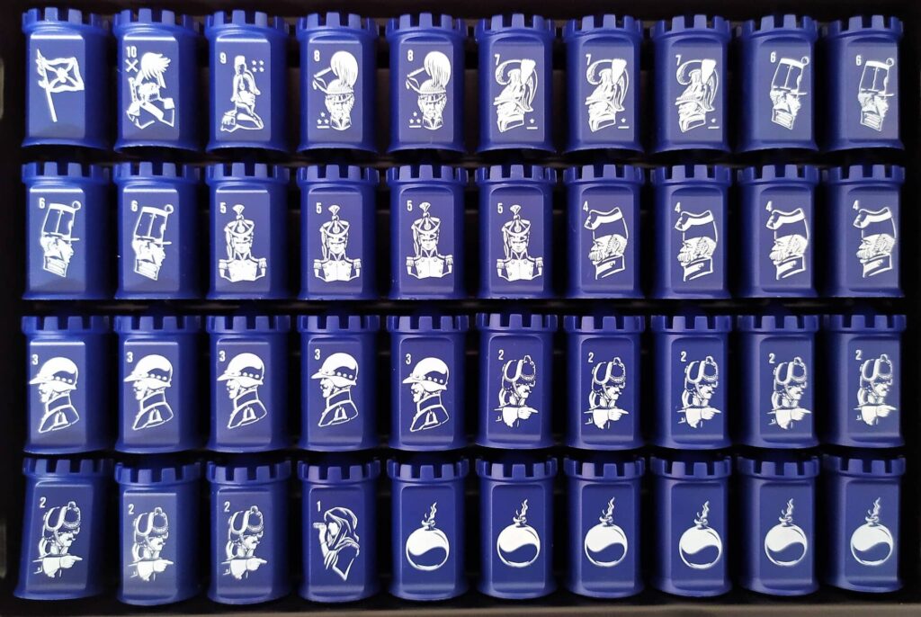 Stratego Maršál a špión – modrokabátníci