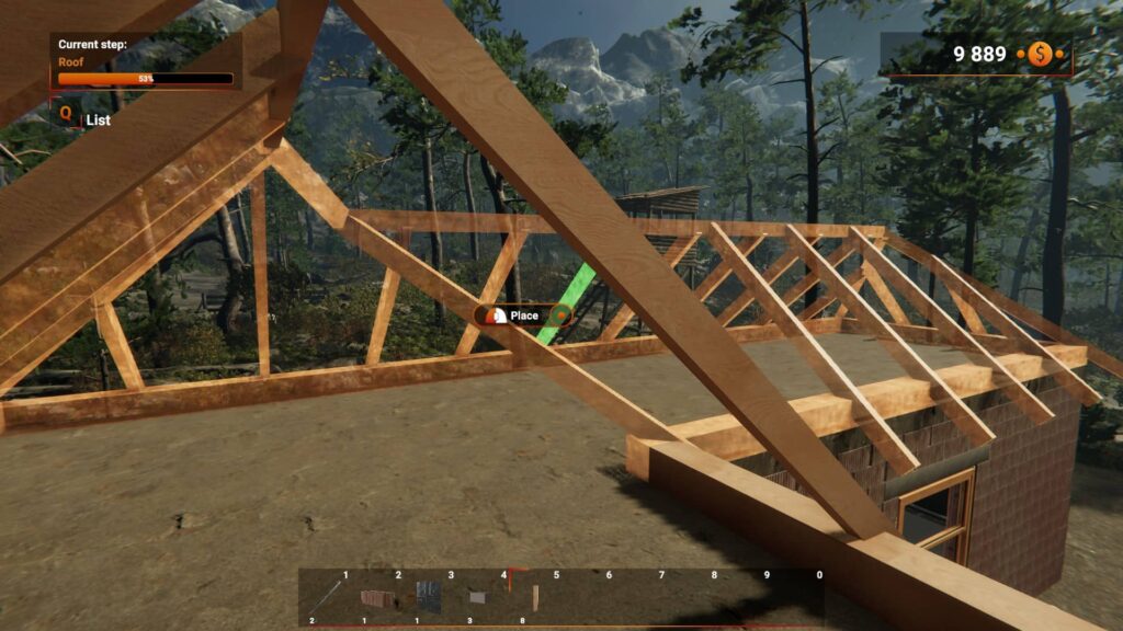 Builder Simulator - střecha
