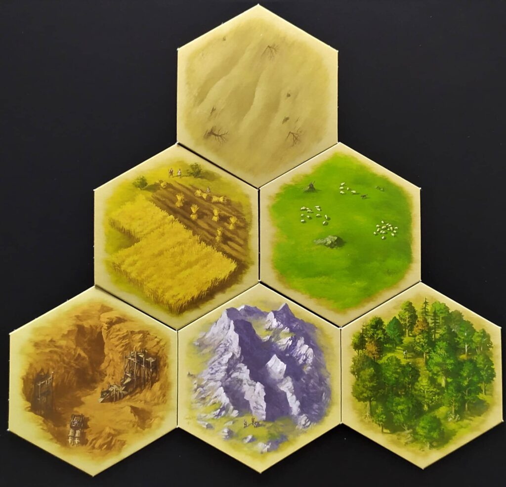 Catan Big Box – typy krajin