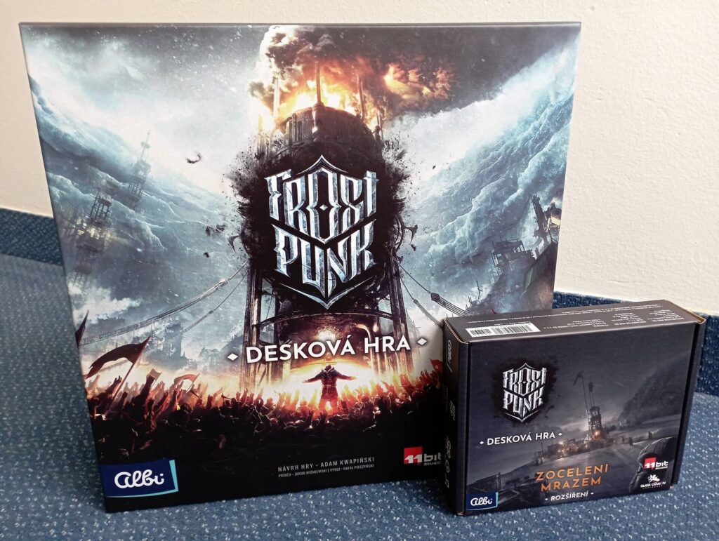 Desková hra Frostpunk – Krabice