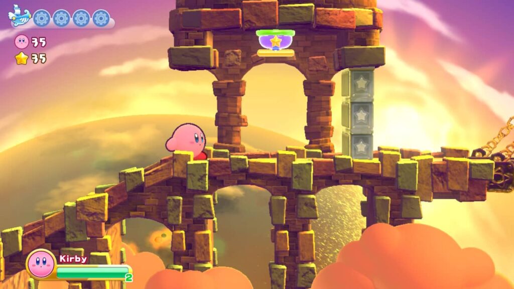 Kirby’s Return to Dream Land Deluxe - stavba