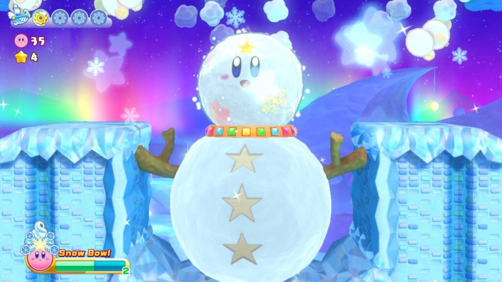 Kirby’s Return to Dream Land Deluxe – sněhulák