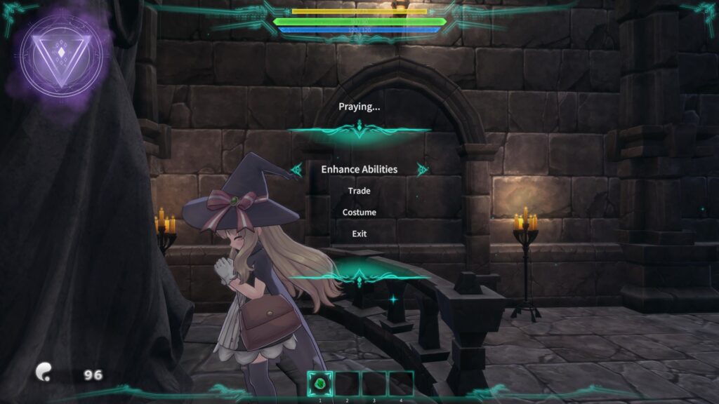 Little Witch Nobeta - modlení dává schopnosti