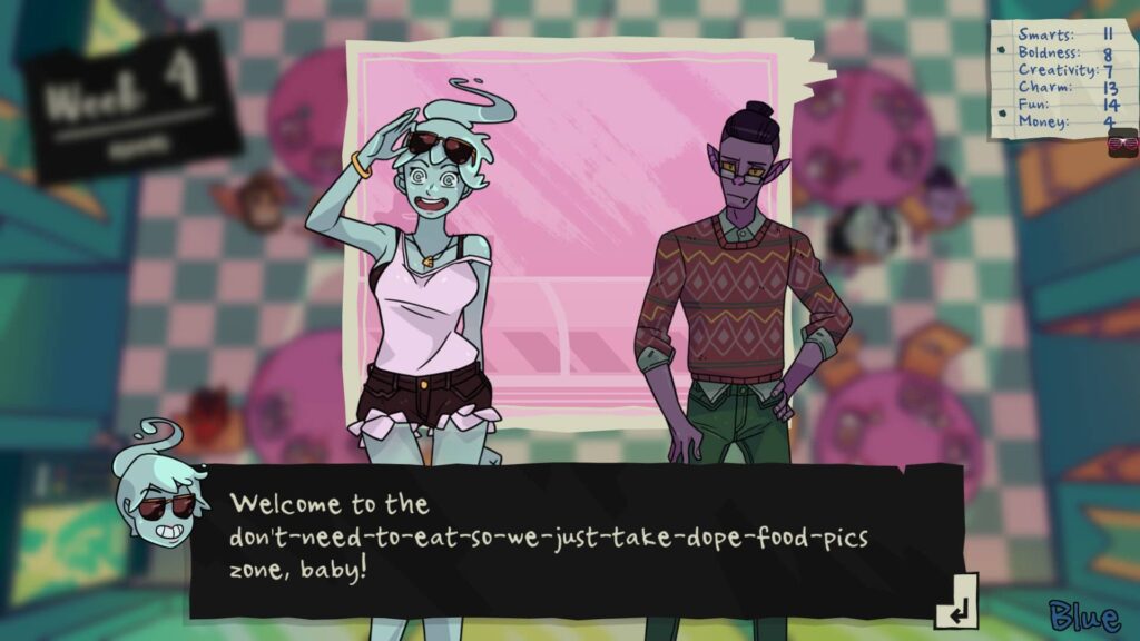 Monster Prom – klasický den na Instagramu