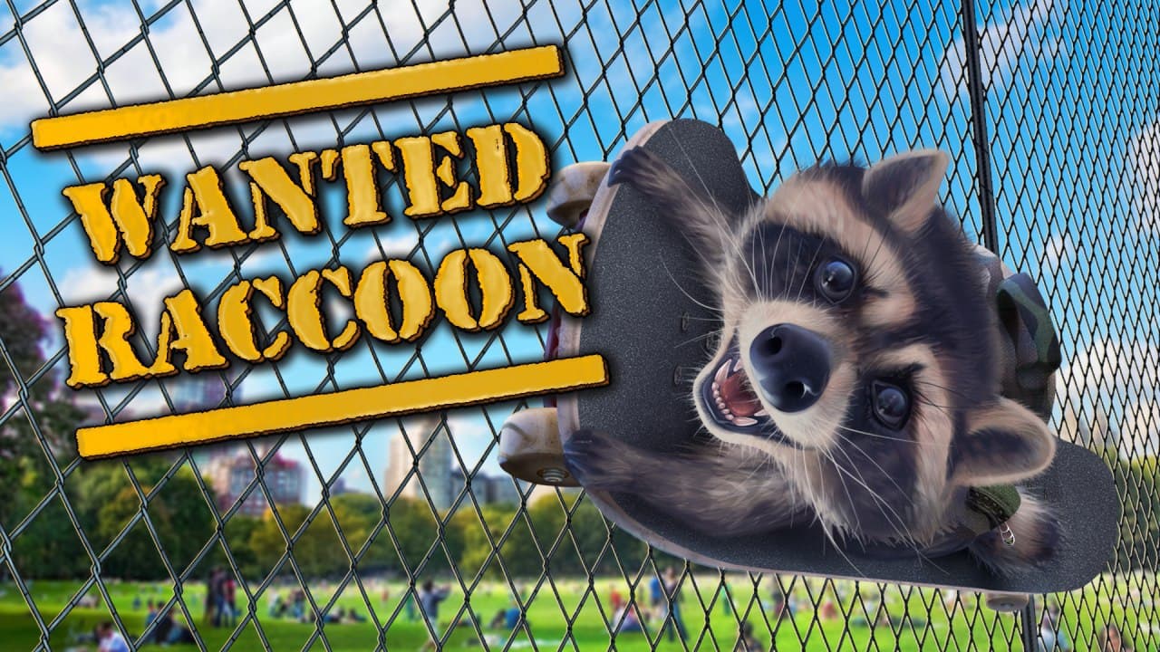 Wanted Racoon art intro