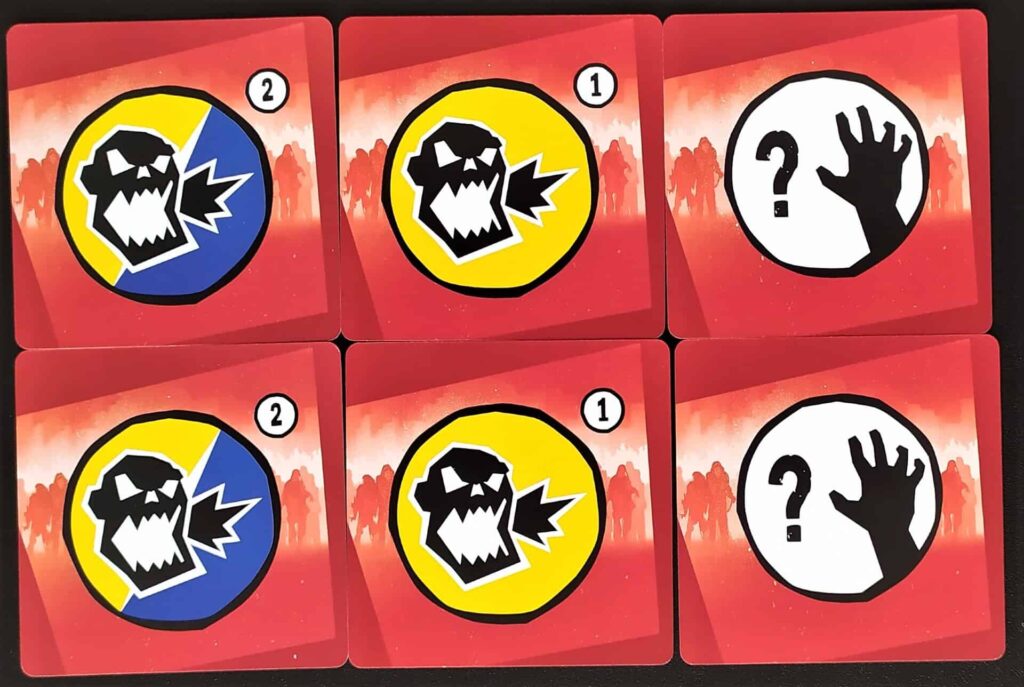 Zombicide Do zbraně – červené karty