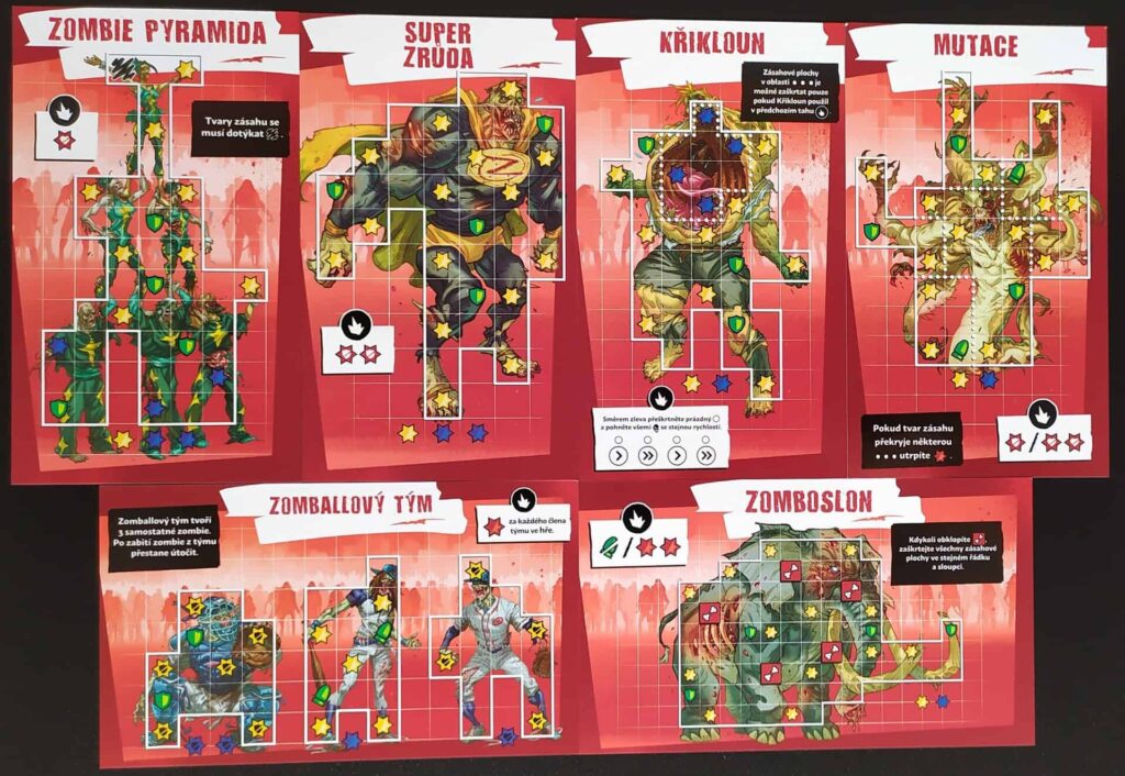 Zombicide Do zbraně – nepřátelé