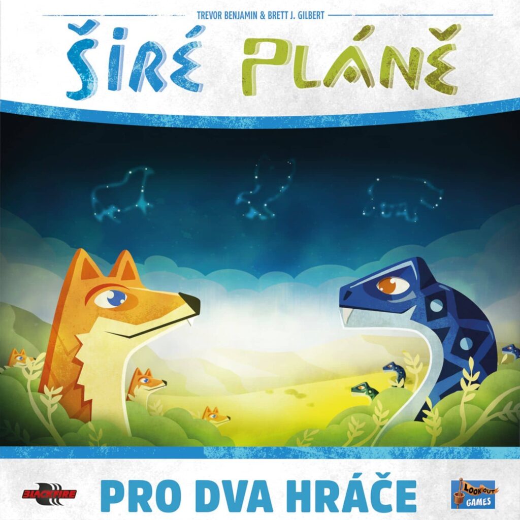 Širé pláně – obal