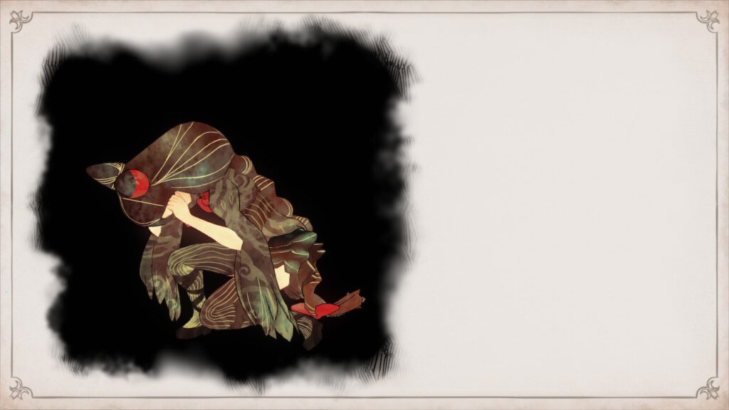 Bayonetta Origins Cereza and the Lost Demon – maličká Cereza se bojí
