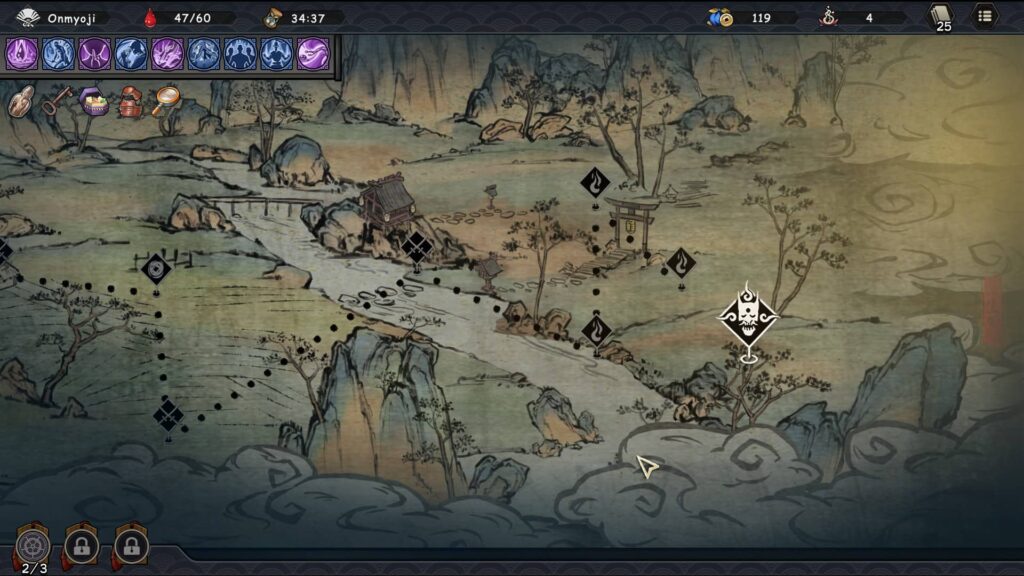 Castle Morihisa - mapa s bossem