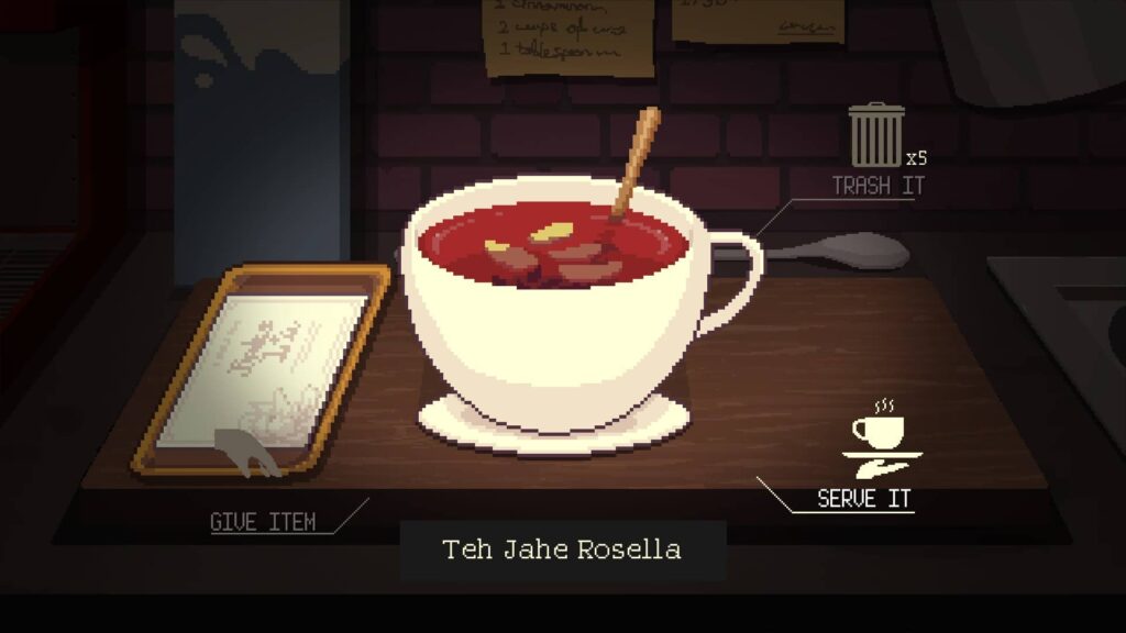 Coffee Talk Episode 2 Hibiscus & Butterfly – Hotový nápoj