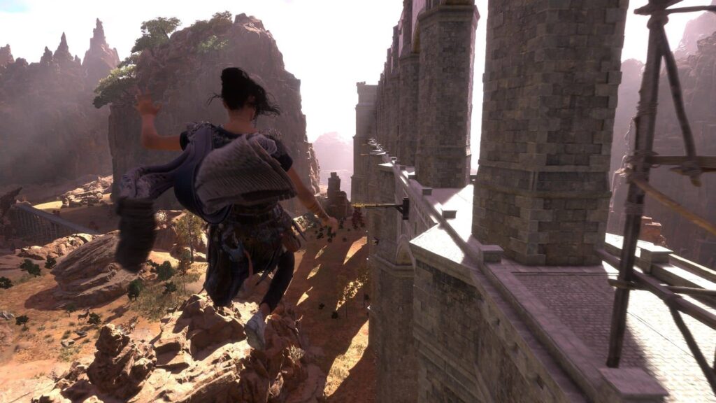 Forspoken parkour