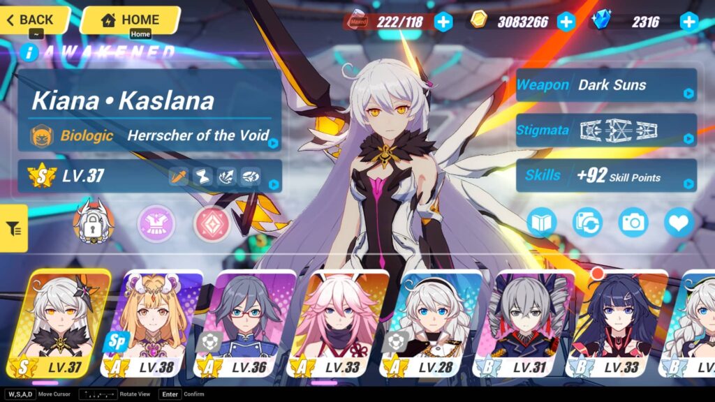 Honkai Impact 3rd - valkýry