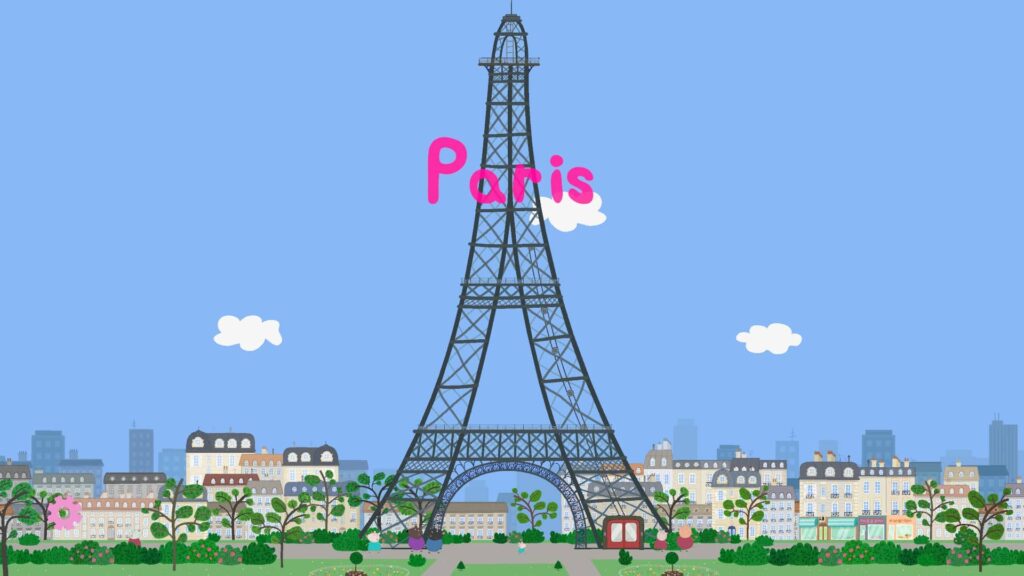 Peppa pig - Paříž