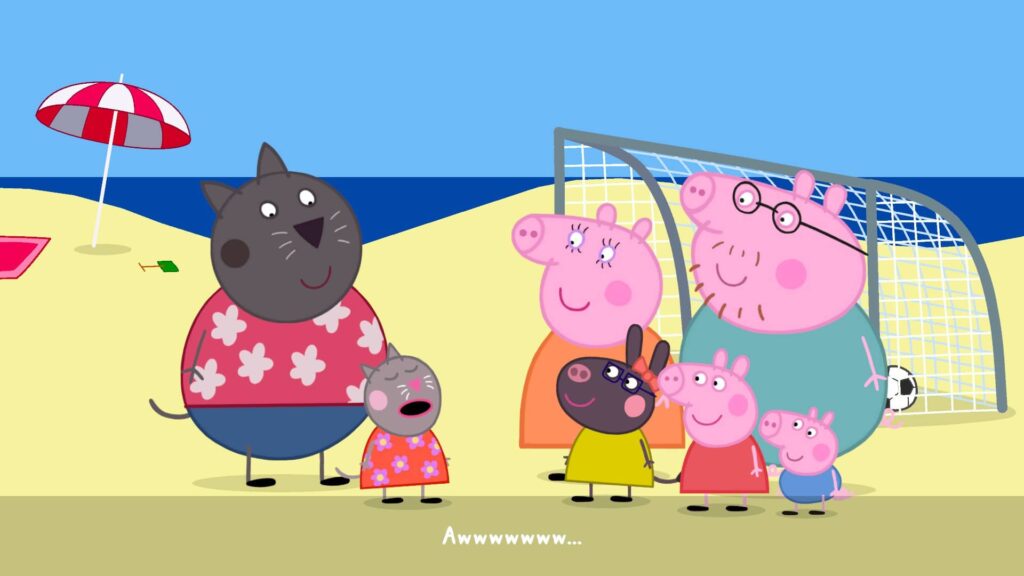 Peppa pig - fotbal v Barceloně