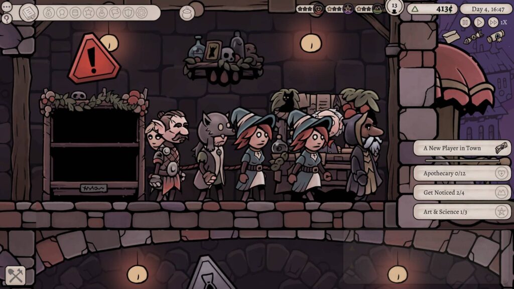 Potion Tycoon - prodejna
