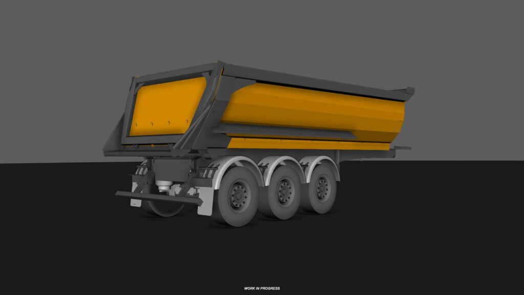 Euro Truck Simulator 2 -Tirsan první příves