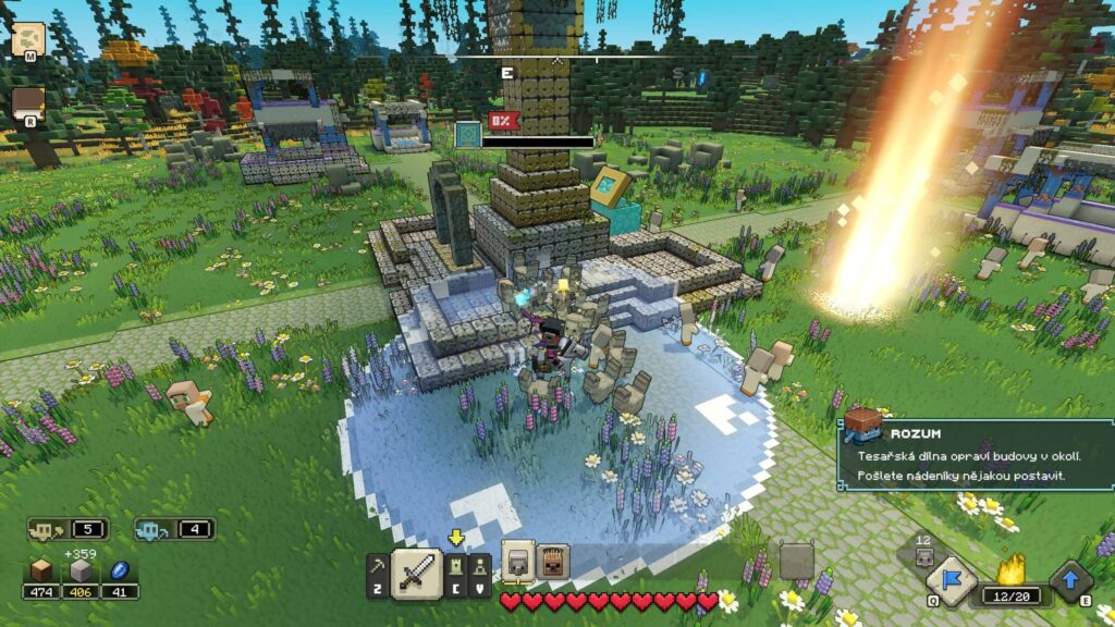 Minecraft Legends – jdeme opravovat