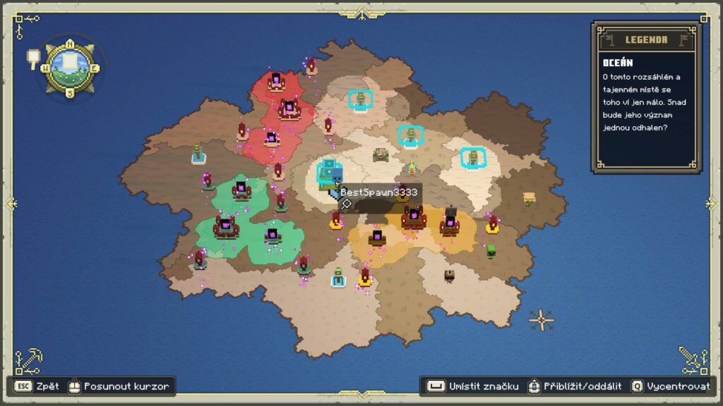 Minecraft Legends – mapa hry