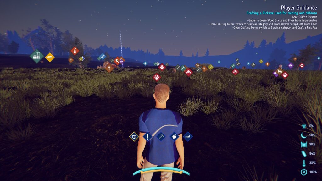 Stars End - přehled všeho co se dá zabít, sníst nebo vytěžit