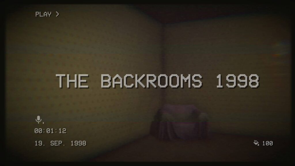 The Backrooms 1998 - úvod