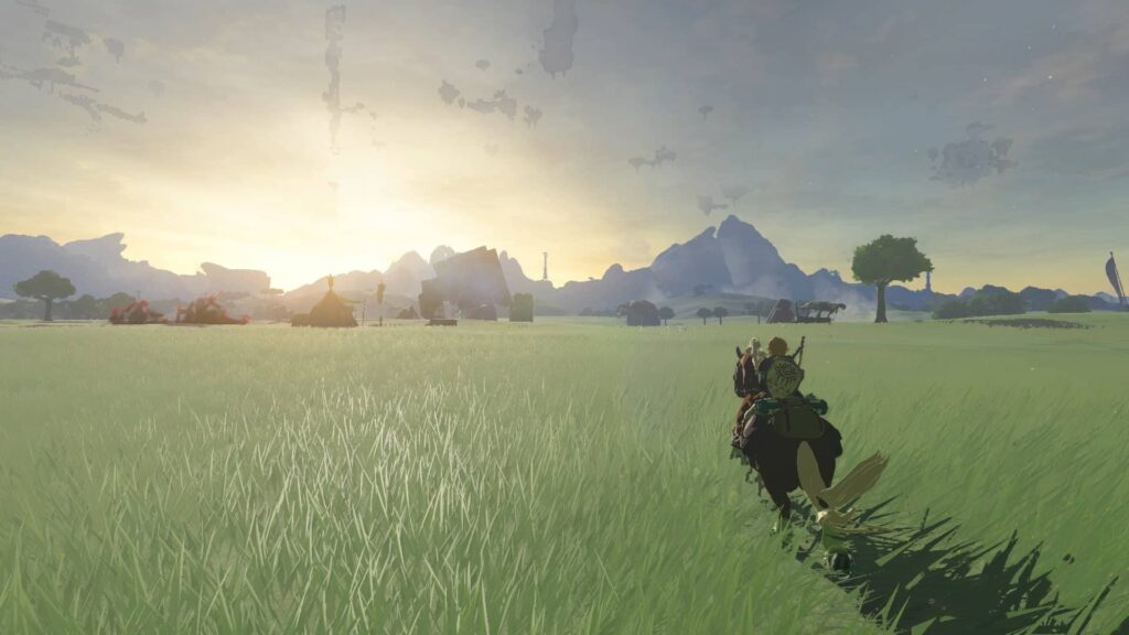 The Legend of Zelda Tears of the Kingdom – kůň