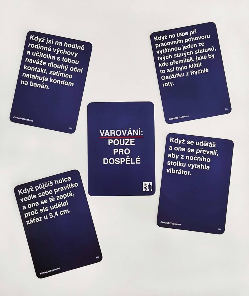 What Do You Meme – karty pro „dospělé“