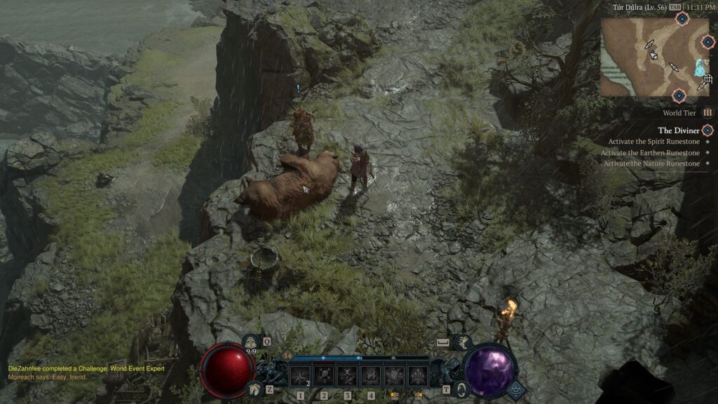 Diablo IV medvěd