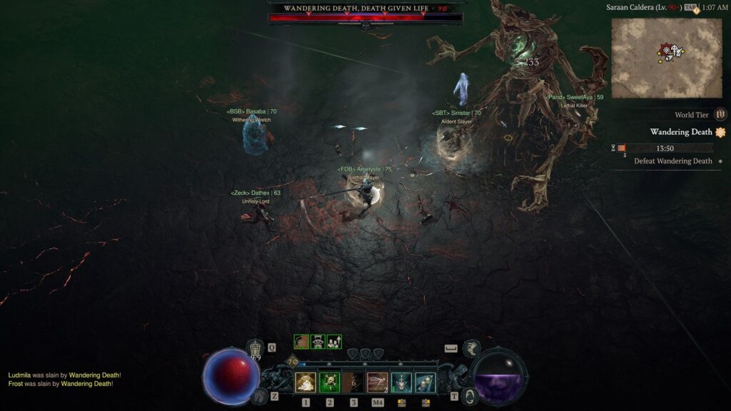 Diablo IV world boss