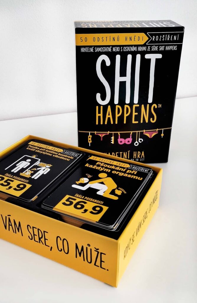Shit Happens 50 odstínů hnědi – krabička