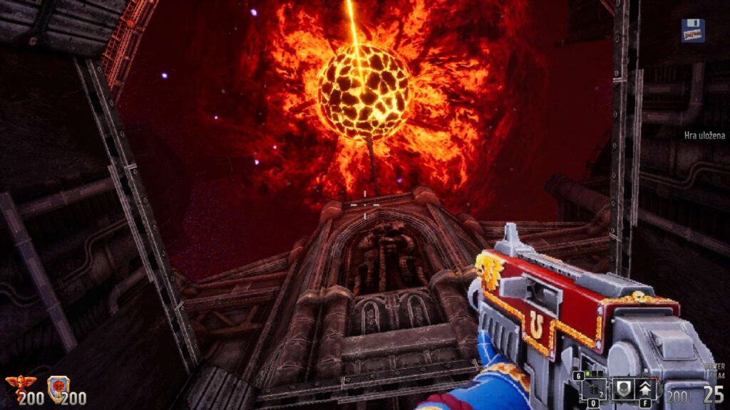 Warhammer 40000 Boltgun - Nebe je dnes poněkud ohnivé