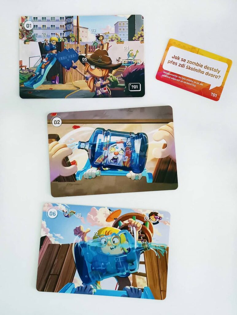Zombie Kidz Vzpomínky – z karty na kartu