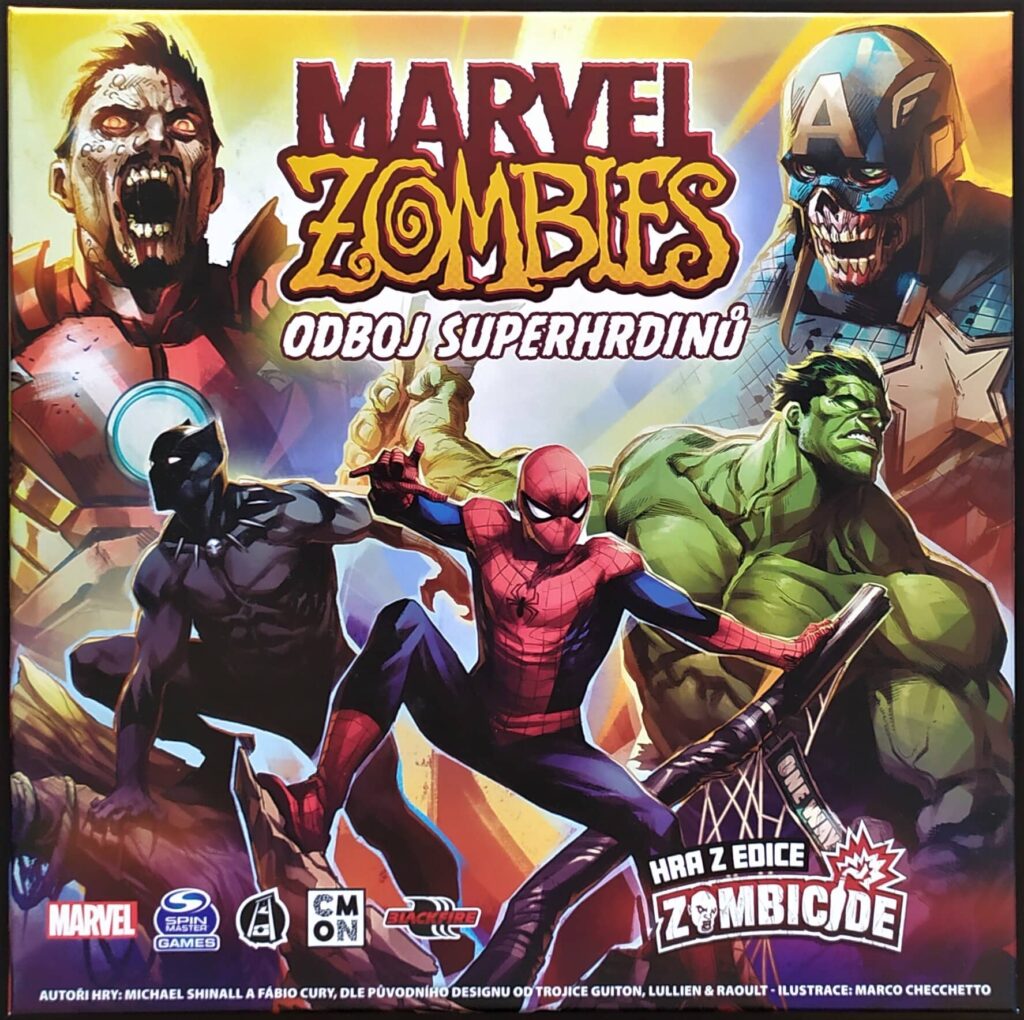 Marvel Zombies Odboj superhrdinů – krabice