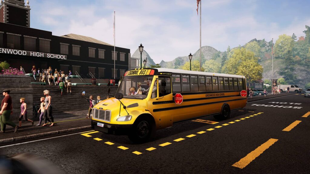 Bus Simulator 21 - školní autobus