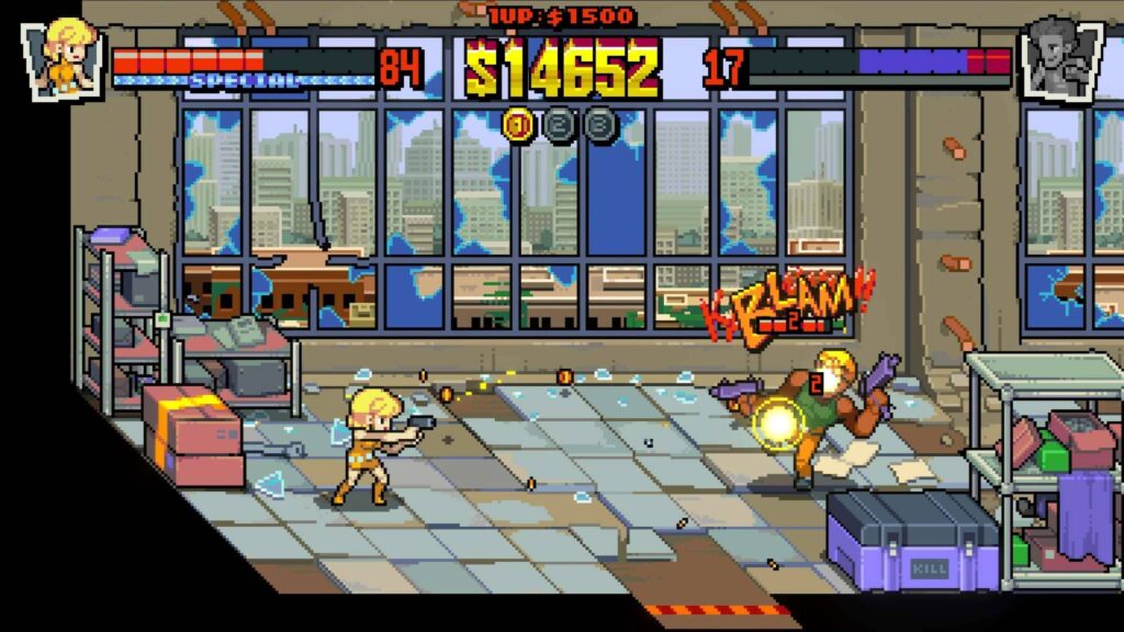 Double Dragon Gaiden Rise Of The Dragons - Double tap