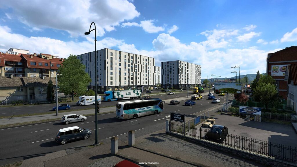 ETS 2 West Balkans - budovy