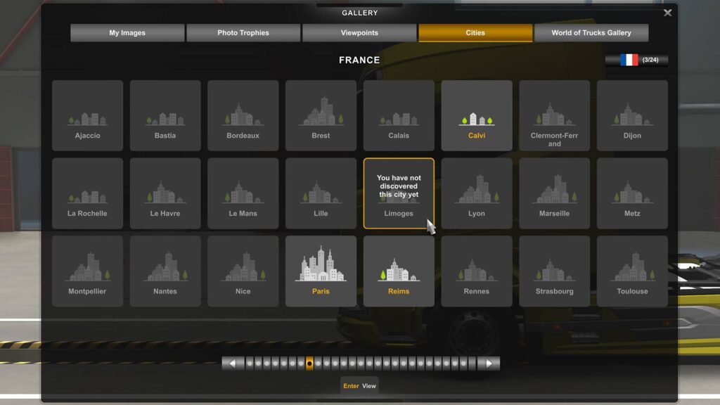 ETS2 - galerie měst