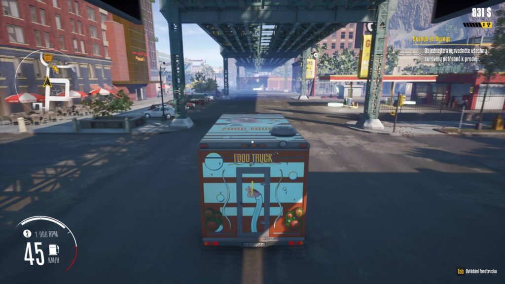 Food Truck Simulator - město