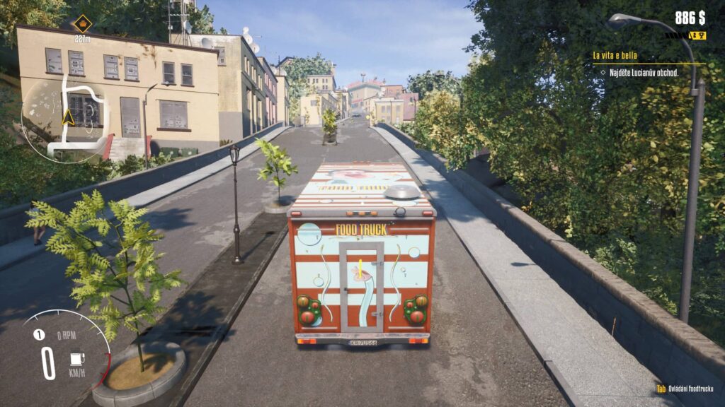 Food Truck Simulator - silnice