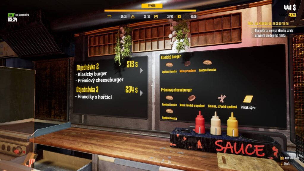 Food Truck Simulator - tabule