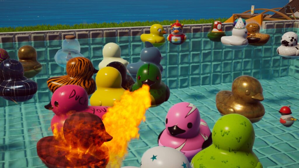 Placid Plastic Duck Simulator – FIRE!!!!!!