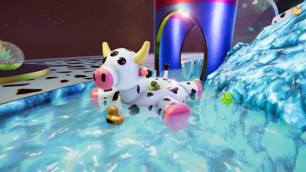 Placid Plastic Duck Simulator – vesmírná kráva