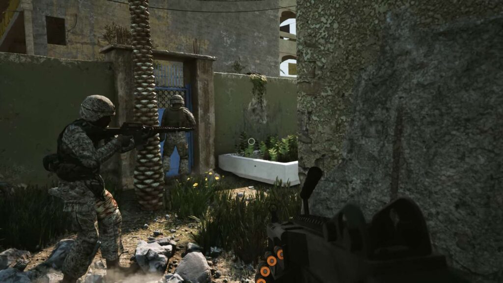 Six Days in Fallujah - Na dvorku