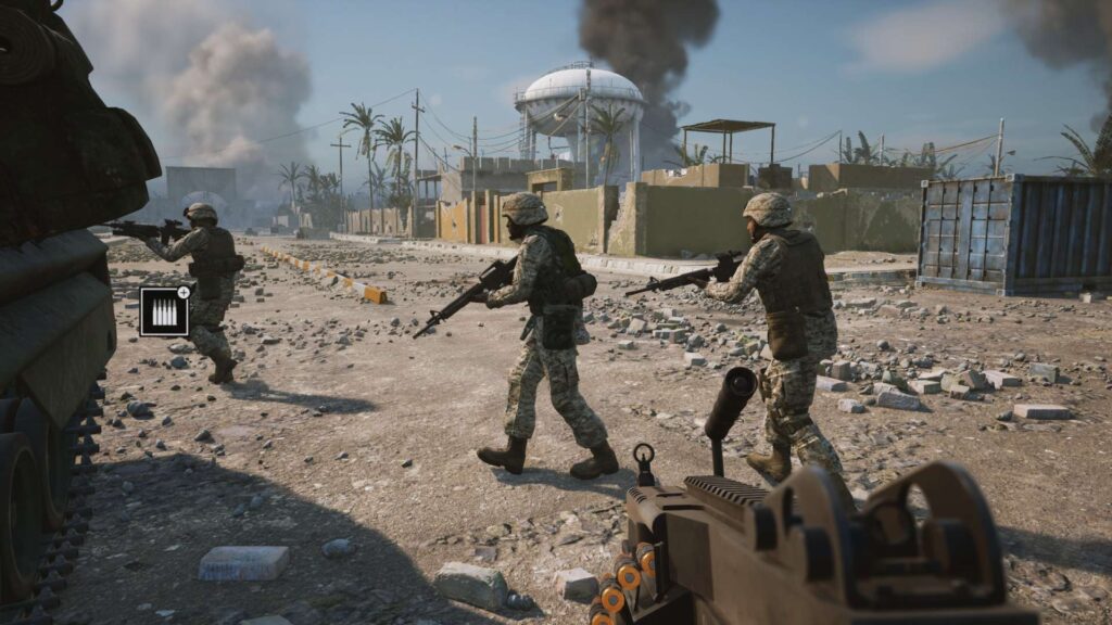 Six Days in Fallujah - Palebný tým vyráží